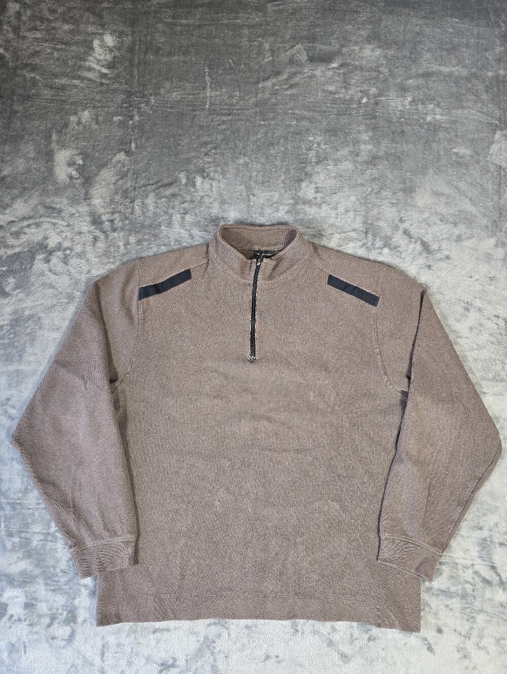 Nike Golf Dri-Fit 1/4 Zip Pullover Sweatshirt Size Large Brown